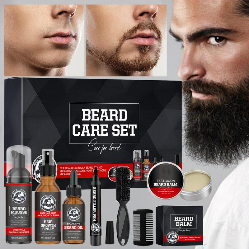 Men'S Grooming Tonic - 7 adet sakal bakım kremi erkekler