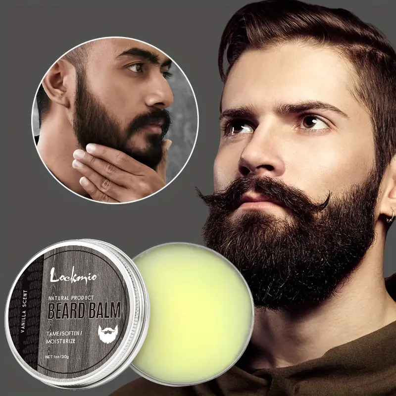Men'S Grooming Tonic - LOCKMIO Doğal Nem Bıyıklar Krem Sakal