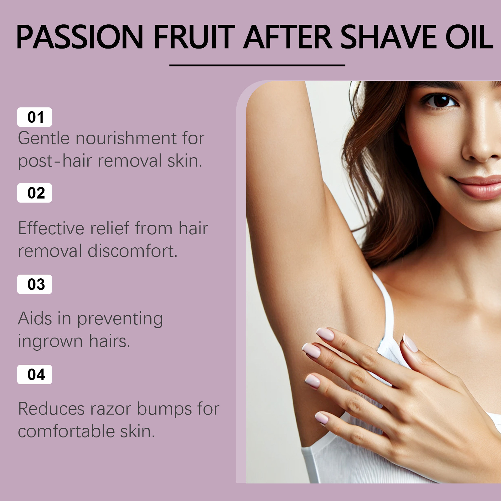Ingrown Hair Serum - Tıraş Sonrası Yağı, Batık Tüyleri Önler,