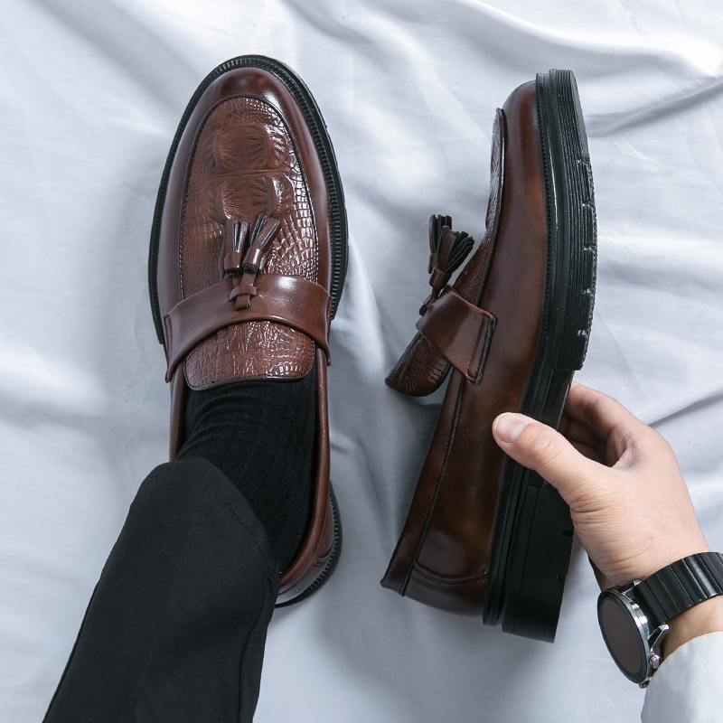 Men'S Grooming Brands - Erkek ayakkabıları Deri Erkek Moda Bahar
