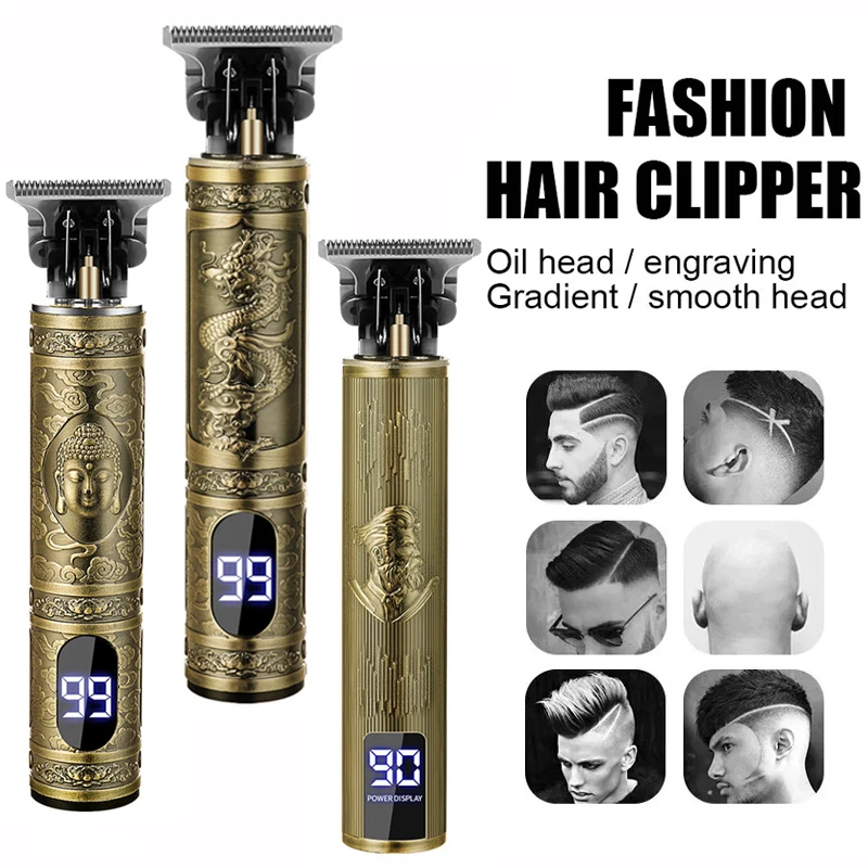 Mens Grooming Barber - T9 Erkek Bakım Seti Akülü Saç