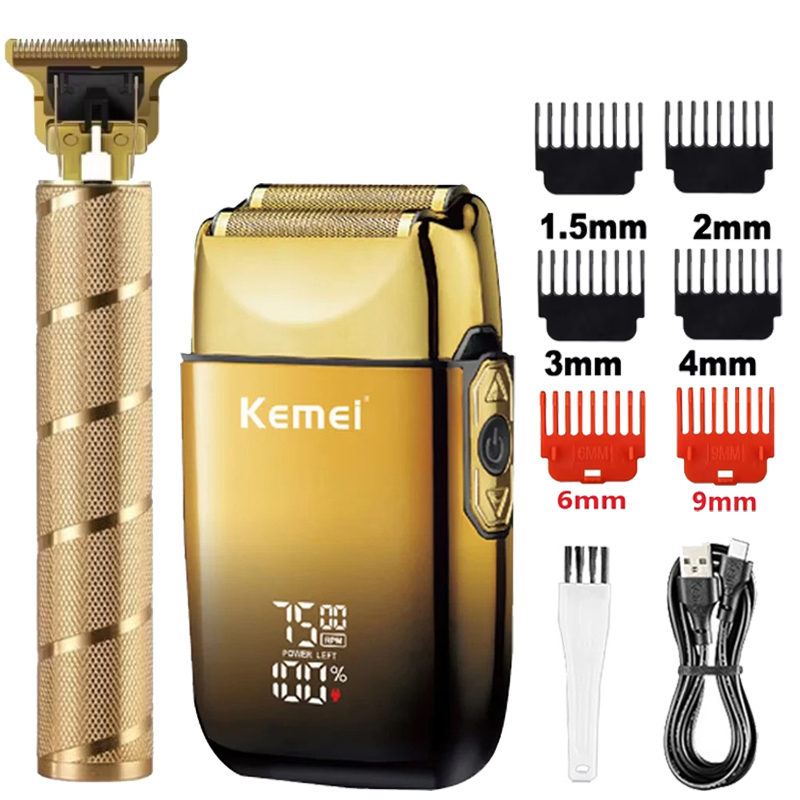 Mens Grooming Barber - Kemei KM-TX10 T9 Saç Kesme Makinesi
