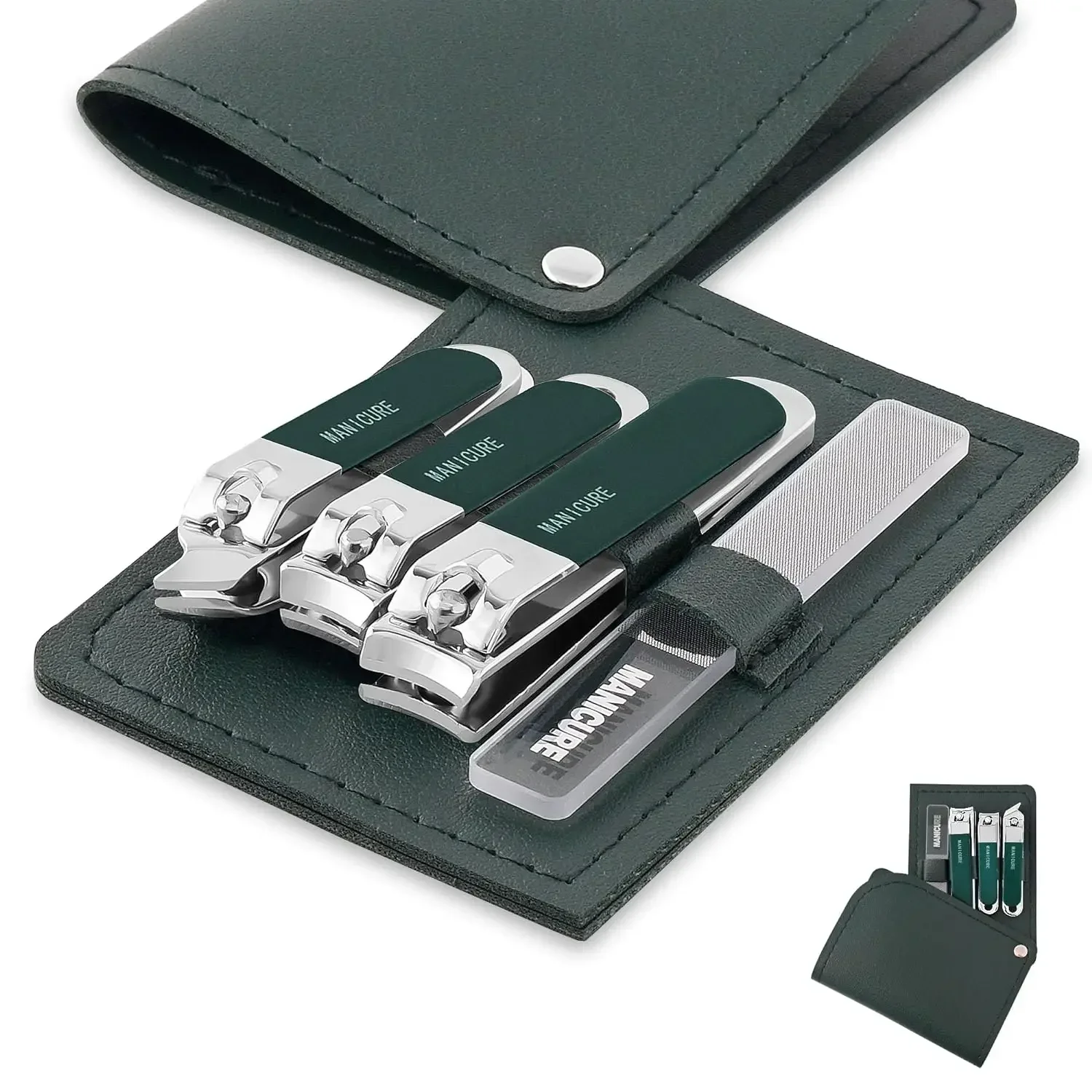 4 Parça Çelik Tırnak Kesme Set - Mens Grooming Travel Kit incelemesi ve fiyatı