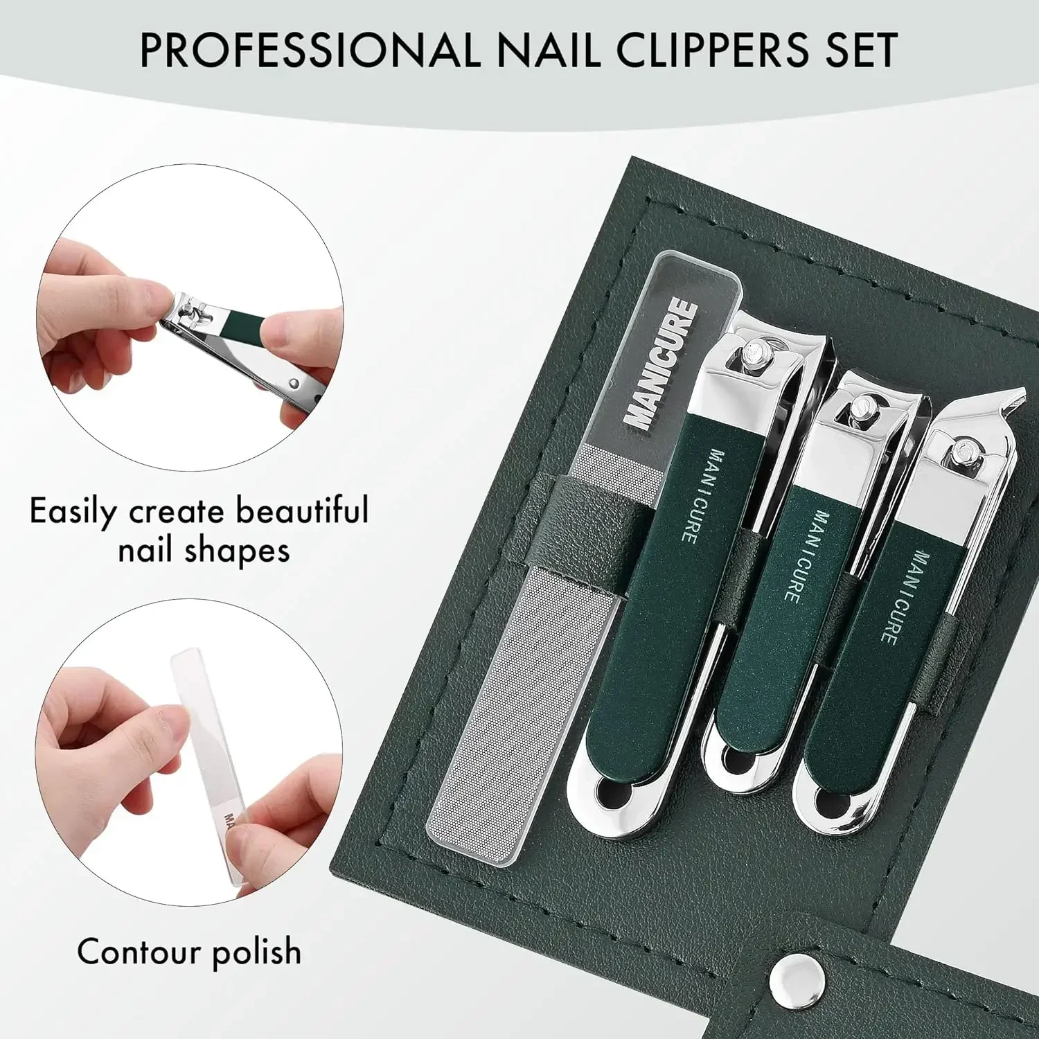 4 Adet Erkek/Kadın Tırnak Maka - Mens Grooming Travel Kit incelemesi ve fiyatı