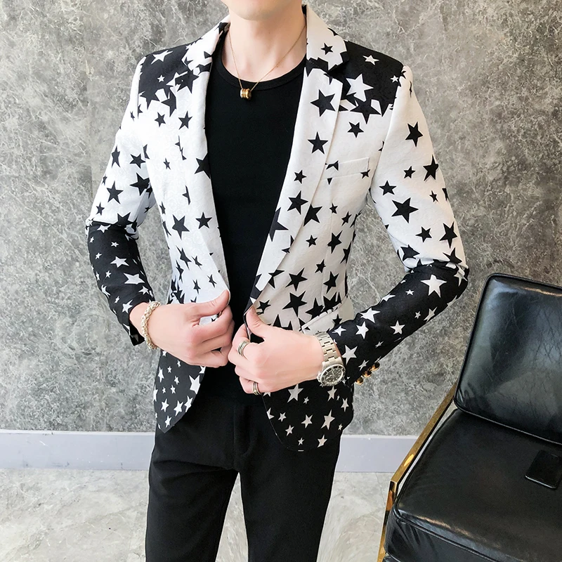 Yıldız Baskılı Slim Fit Blazer - Men'S Grooming Brands incelemesi ve fiyatı