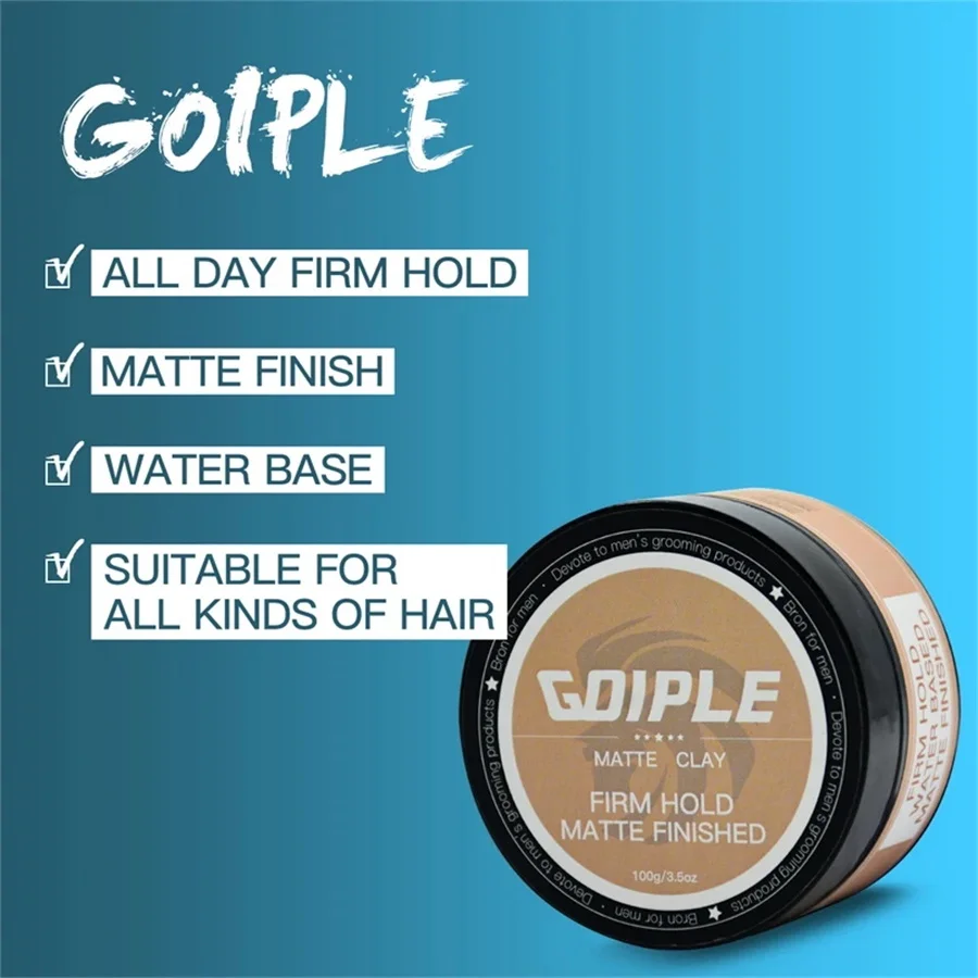 GOIPLE Tüm Gün Güçlü Tutuş Mat - Pomade Hair Clay incelemesi ve fiyatı