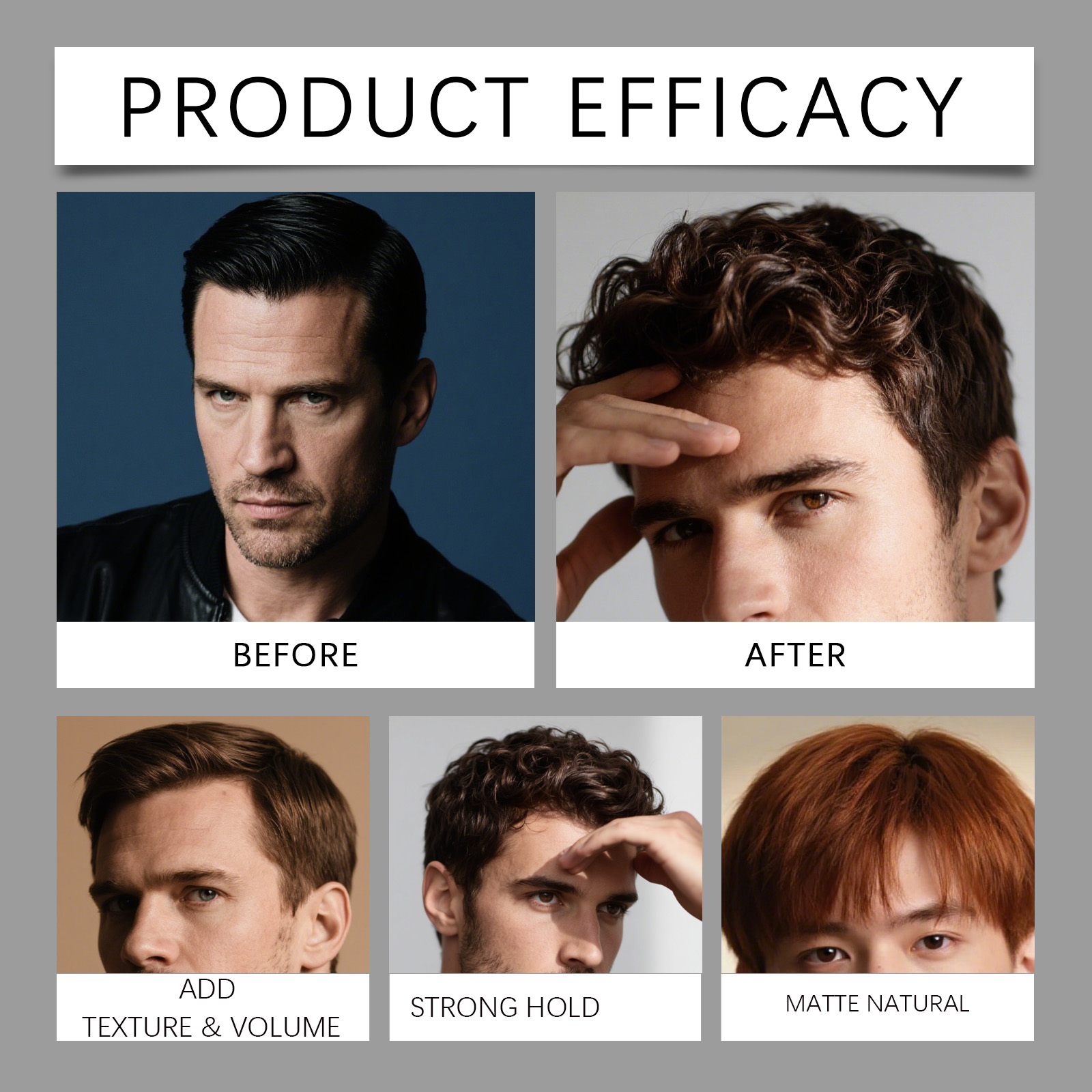 Erkekler İçin Mat Şekillendiri - Pomade Hair Clay incelemesi ve fiyatı