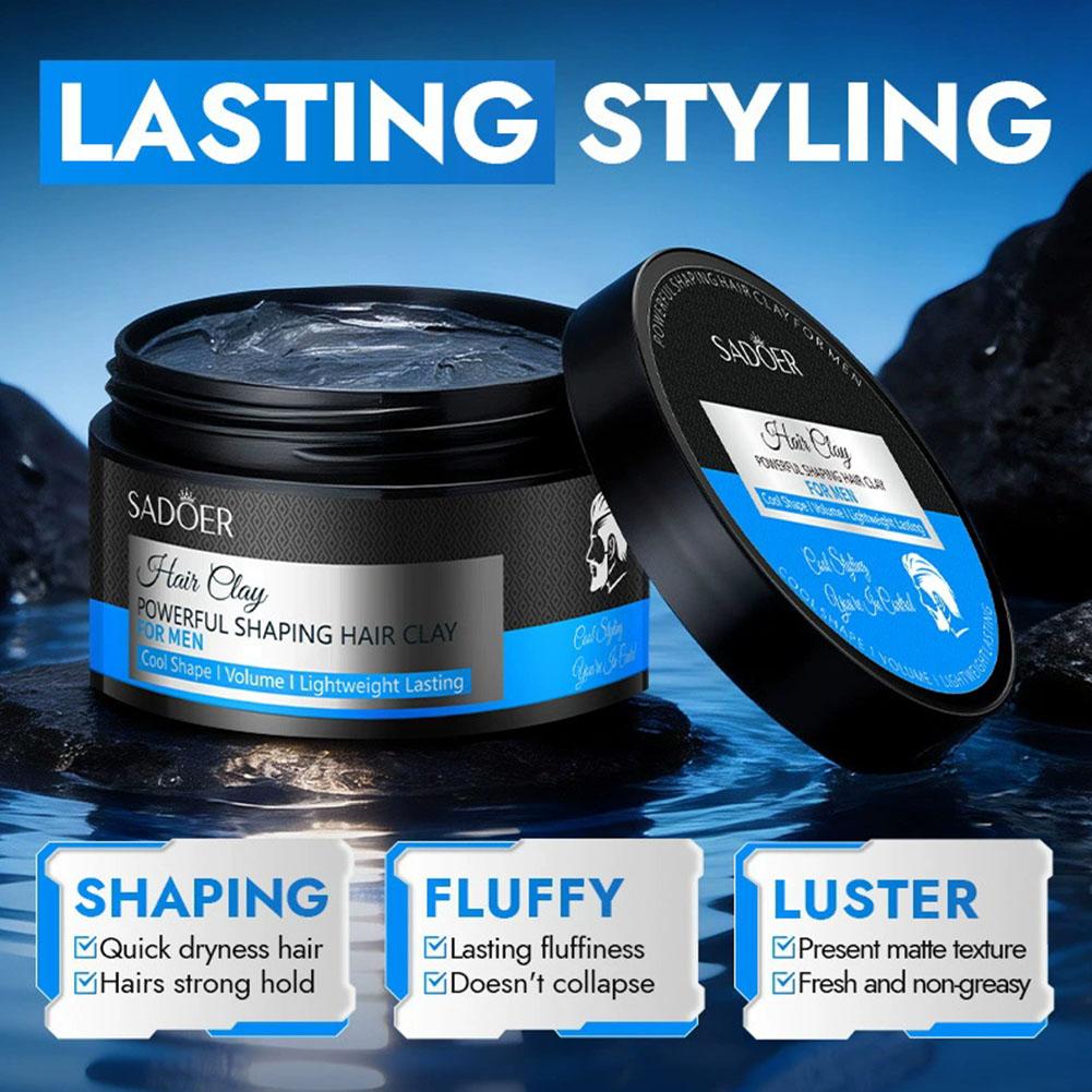 Erkekler İçin Güçlü Şekillendi - Pomade Hair Clay incelemesi ve fiyatı